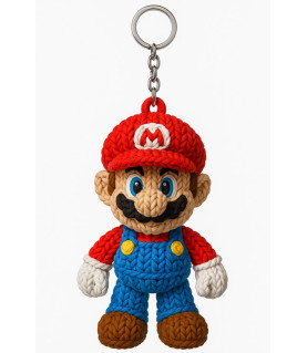 Брелок Маріо Super Mario – 3D друкований ігровий сувенір