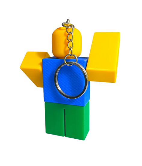 Брелок Нуб Roblox / Roblox Noob Keychain