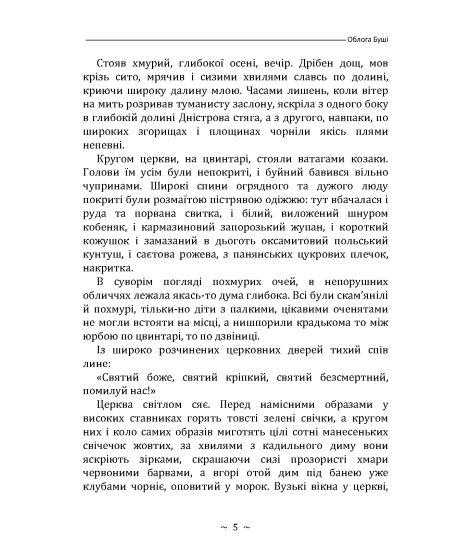 Облога Буші. Повість