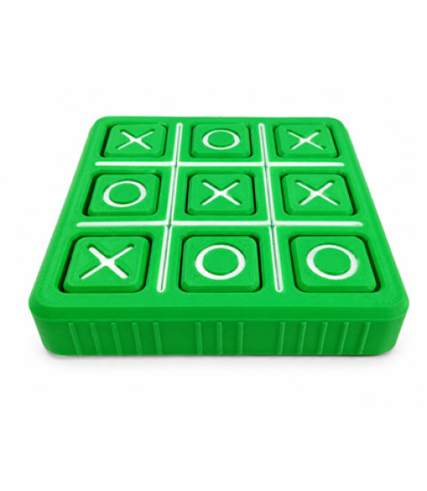 Настільна логічна гра Хрестики-нулики з поворотними фішками / 3D Printed Tic-Tac-Toe Board Game with Rotating Tiles 3Д Друк