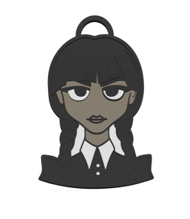 Набір брелоків Wednesday Addams | Брелок Рука Thing, логотип Wednesday та портрет Венсдей | 3Д Друк